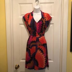 SALE🌺attention dress! multi color design tie back